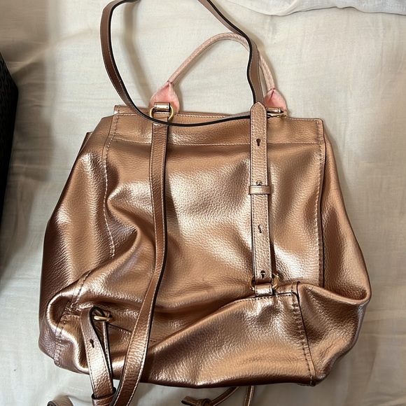 Coach rose gold backpack - Picture 2 of 9